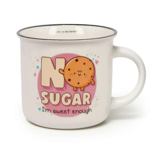 Legami Κούπα  "No Sugar" Porcelain Mug - Cup-Puccino 350 ml (Λευκό)