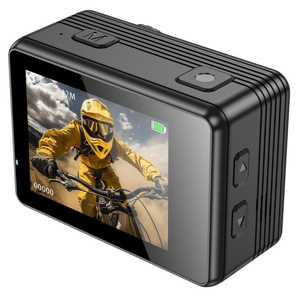 Hoco DV103 Action Camera με διπλή οθόνη 1080P/30fps (Μαύρο)
