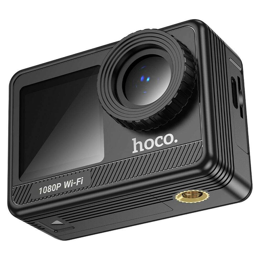 Hoco DV103 Action Camera με διπλή οθόνη 1080P/30fps (Μαύρο)