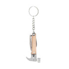 Kikkerland Wood Mini Hammer Tool - Πολυεργαλείο Μπρελόκ Σφυρί