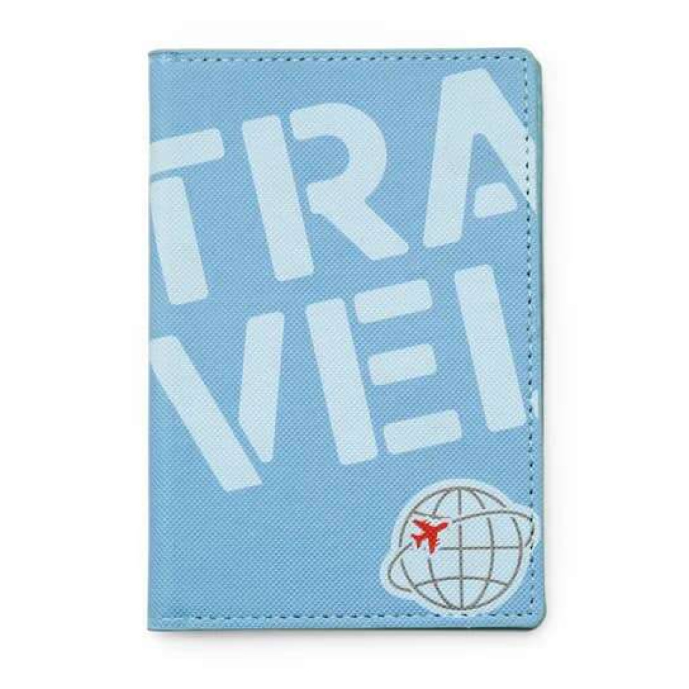 Kikkerland Θήκη Διαβατηρίου Passport Holder - Jet Set Μπλε