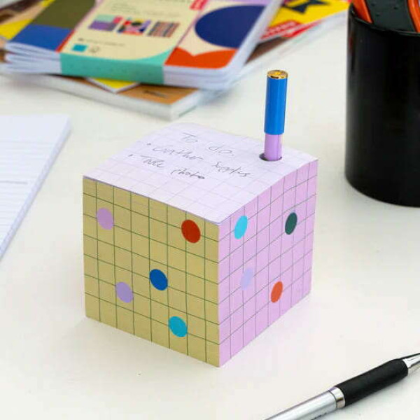 Kikkerland Inkerie Χαρτάκια Σημειώσεων και Θήκη για Στυλό