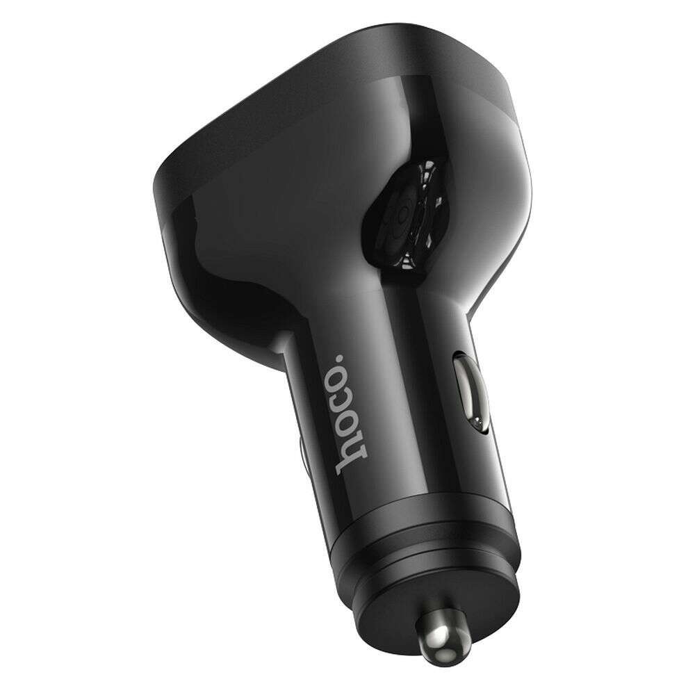 Hoco NZ11 Φορτιστής αυτοκινήτου 2 x USB A + 2 x Type-C PD QC 72W (Μαύρο)