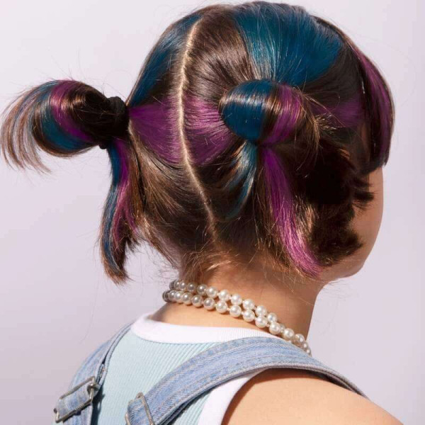 OMY Σετ με 6 χρώματα κιμωλίας Παιδικές Βαφές Μαλλιών