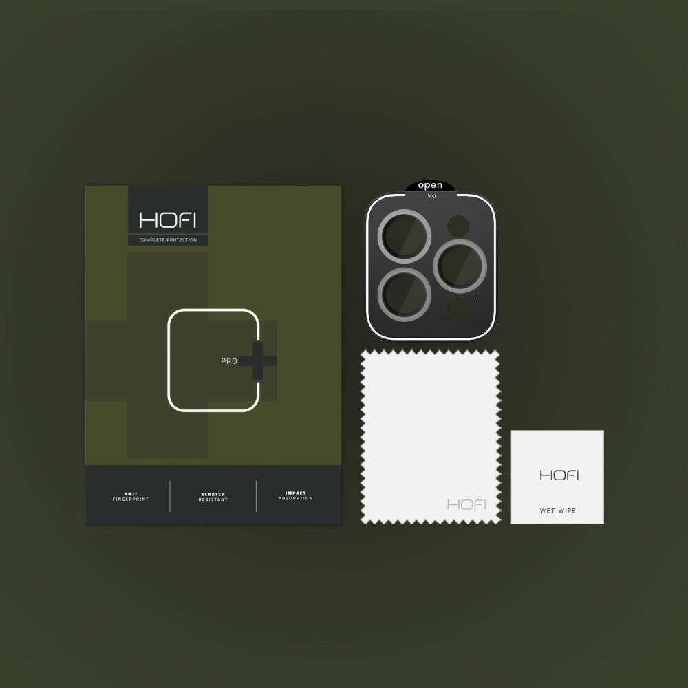 Hofi CAMRING PRO+ Camera Tempered Glass για Apple iPhone 15 Pro / 15 Pro Max (Clear)