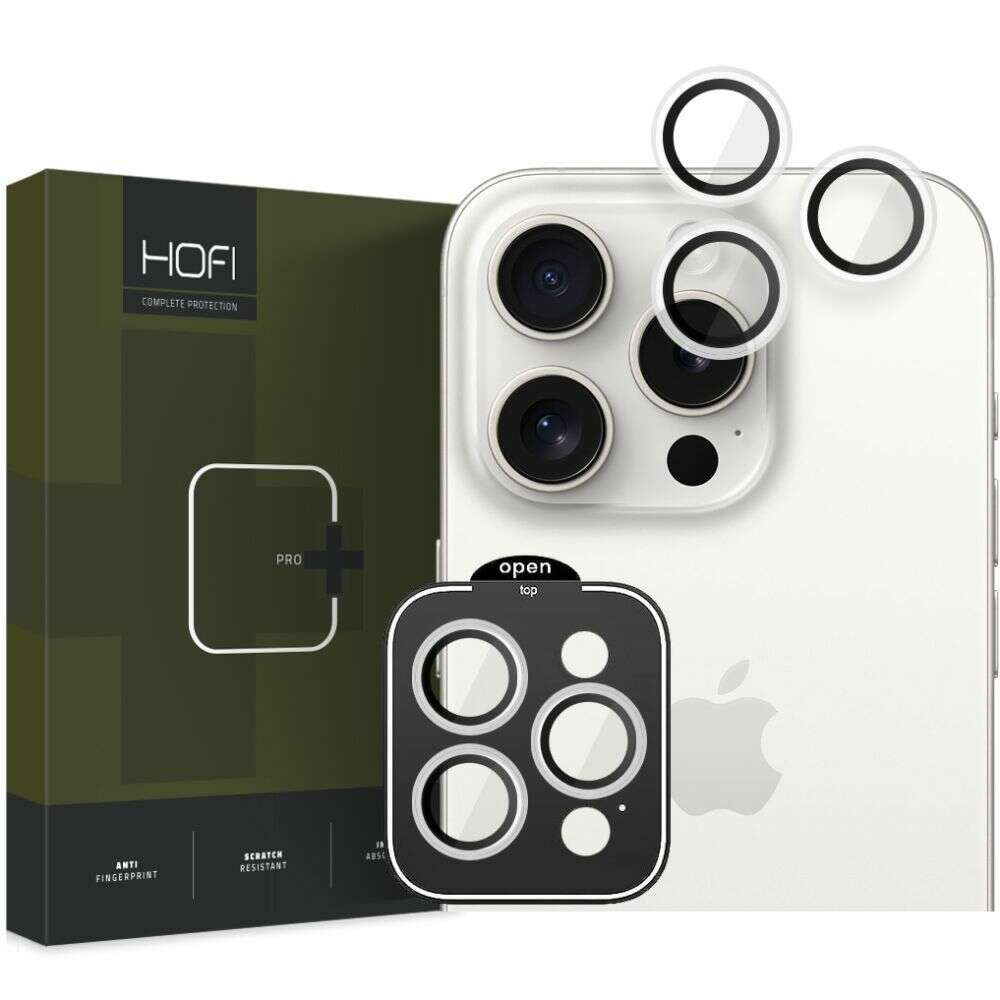 Hofi CAMRING PRO+ Camera Tempered Glass για Apple iPhone 15 Pro / 15 Pro Max (Clear)