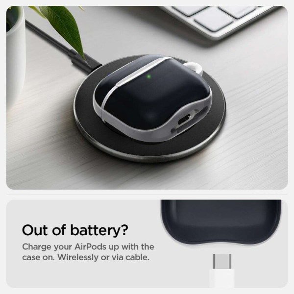 Spigen CLASSIC C1 Θήκη για Apple AirPods 4 (GRAPHITE)