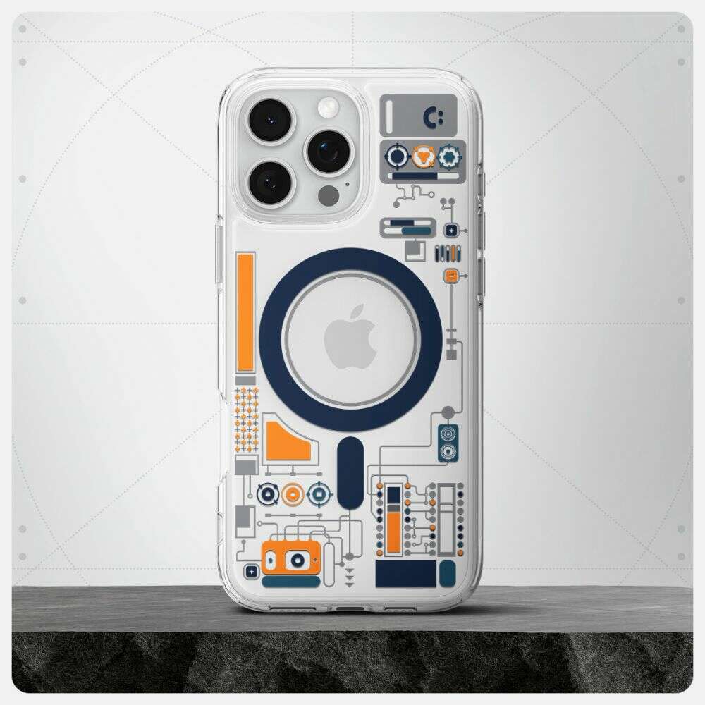 Spigen x Cyrill Ultra Hybrid Magsafe ANALOGUE Θήκη για Apple iPhone 16 Pro Max (Διάφανο) 