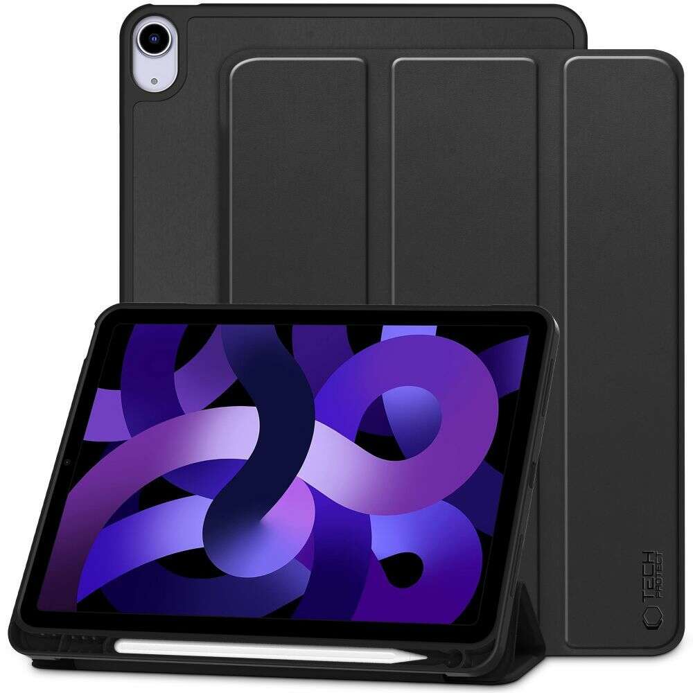 Tech-Protect SC Pen Θήκη για Apple iPad Air 10.9 4 / 5 / 2020-2022 / 11 6 / 2024 (Μαύρο)