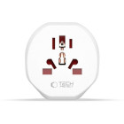 Tech-Protect WL-09 Universal Αντάπτορας ταξιδιού από EU (Λευκό)