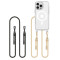 Tech-Protect Flexair Chain MagSafe θήκη για Apple iPhone 16 Pro Max  BLACK & TAUPE (Διάφανο)