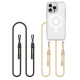 Tech-Protect Flexair Chain MagSafe θήκη για Apple iPhone 16 Pro Max  BLACK & TAUPE (Διάφανο)