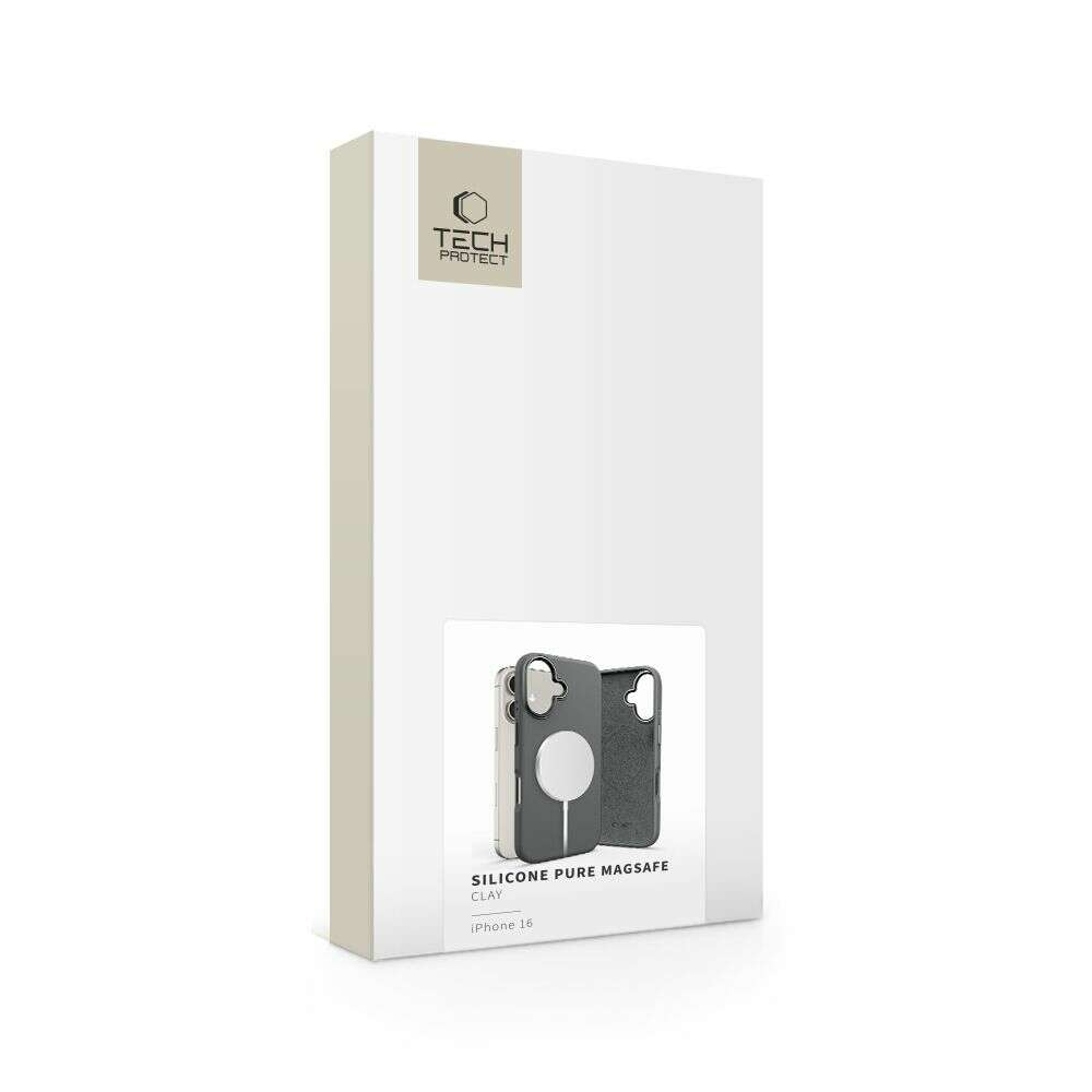 Tech-Protect Silicone Pure Magsafe θήκη για Apple iPhone 16 (CLAY)