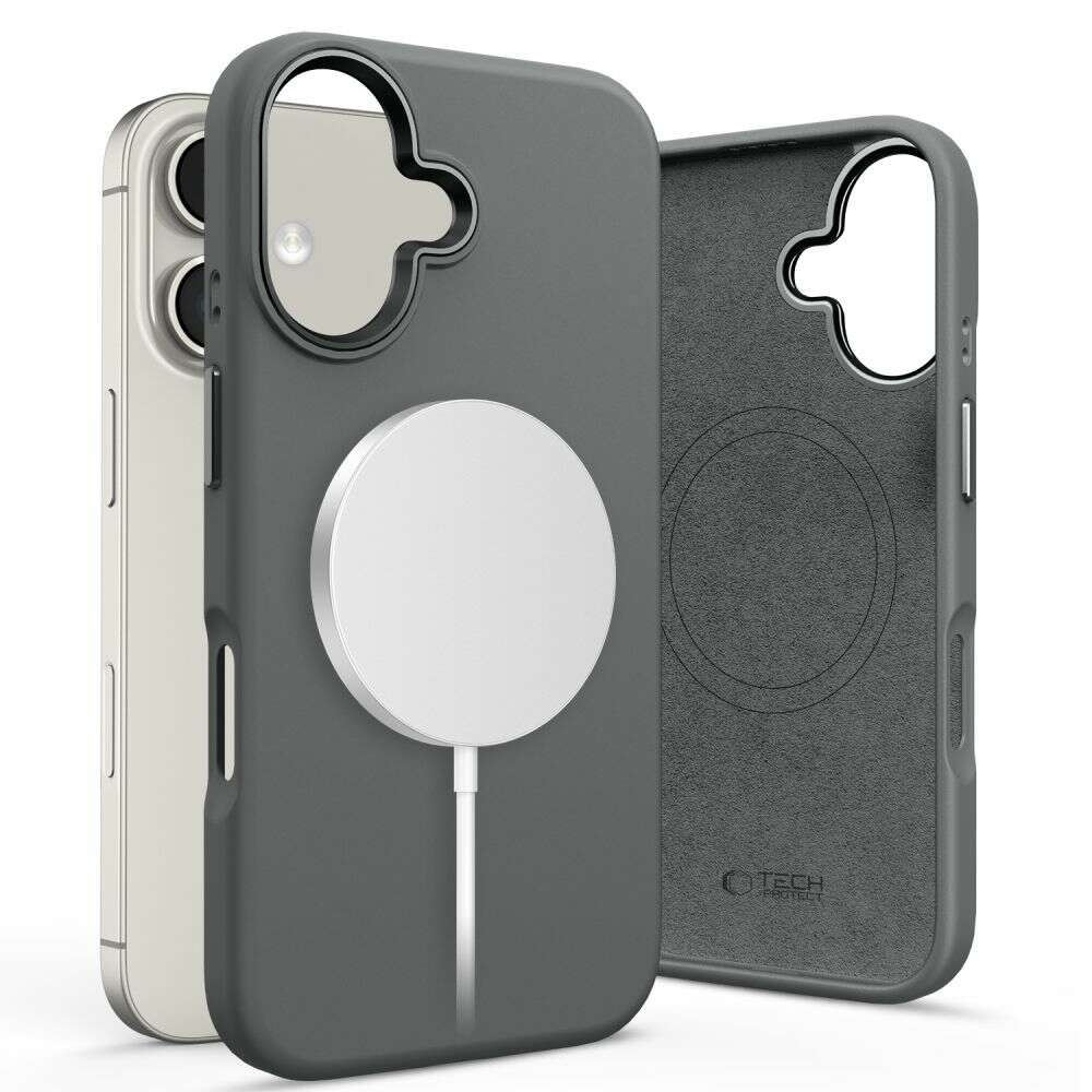 Tech-Protect Silicone Pure Magsafe θήκη για Apple iPhone 16 (CLAY)