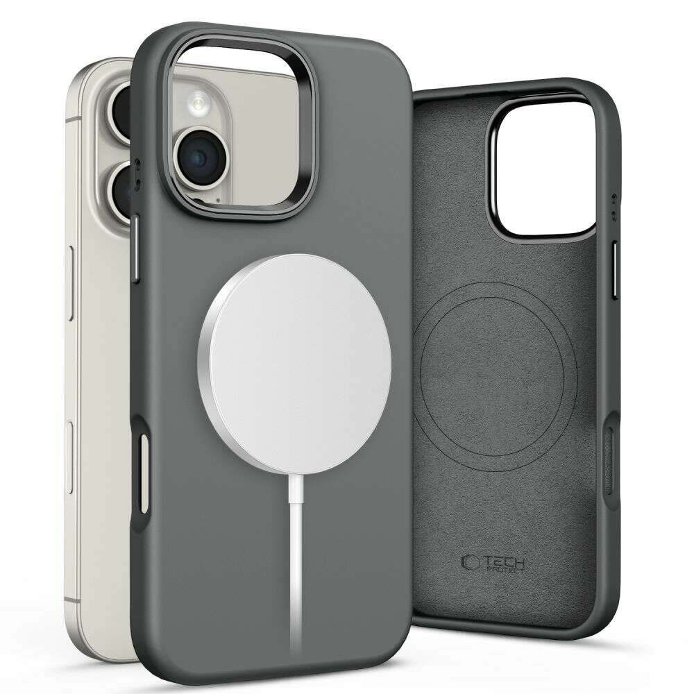 Tech-Protect Silicone Pure Magsafe θήκη για Apple iPhone 16 Pro (CLAY)