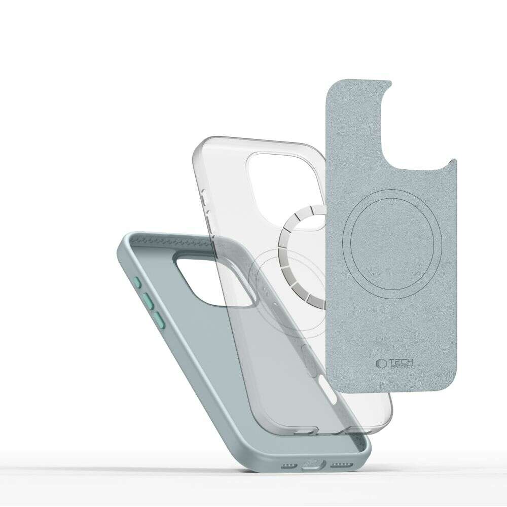 Tech-Protect Silicone Pure Magsafe θήκη για Apple iPhone 16 Pro Max (Sky Blue)