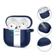 Tech-Protect Silicone Hook Θήκη για Apple AirPods 4 (Navy Blue)