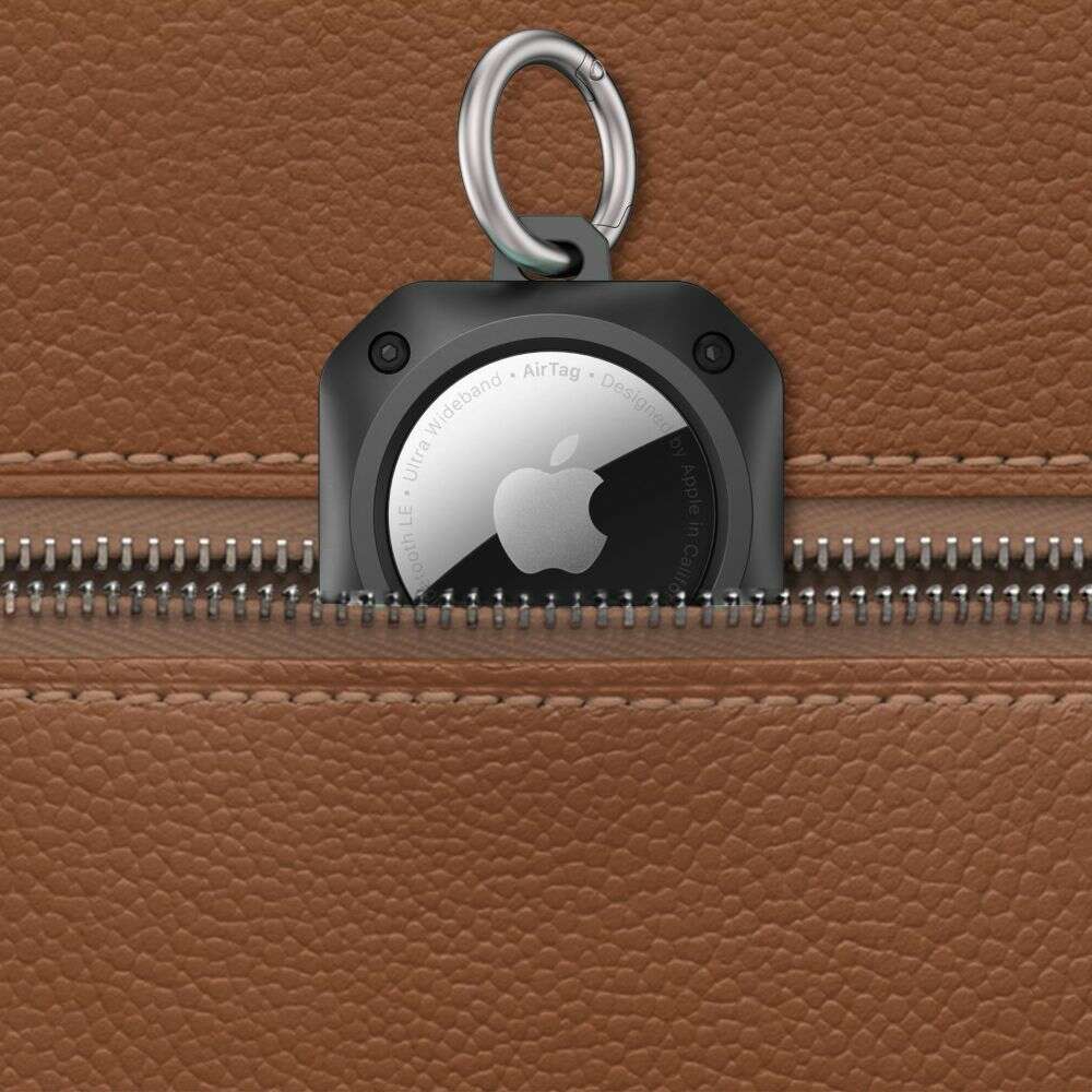 Tech-Protect Rough Pro Θήκη για Apple AirTag (Μαύρο)