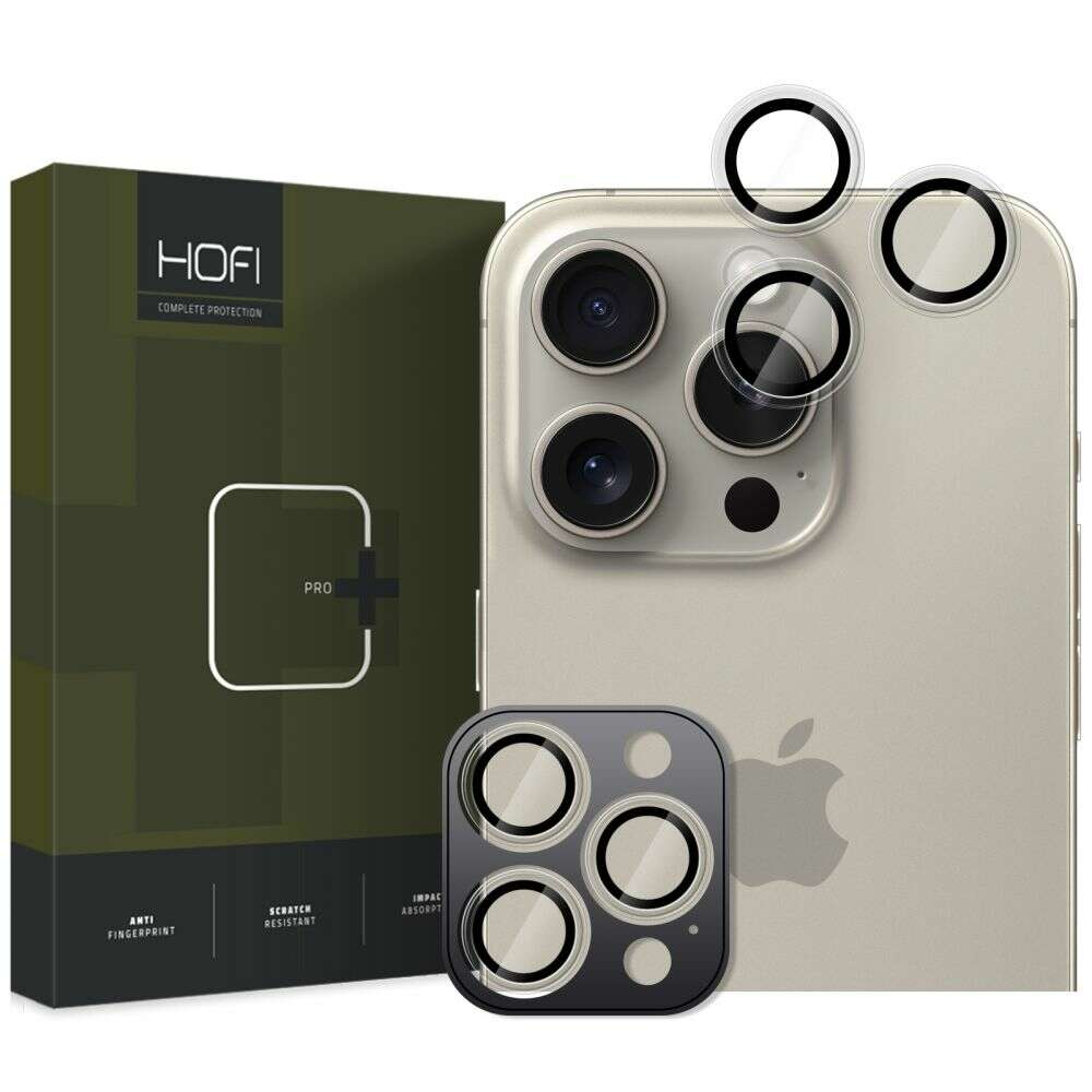 Hofi CAMRING PRO+ Camera Tempered Glass για Apple iPhone 16 Pro / 16 Pro Max (Clear)