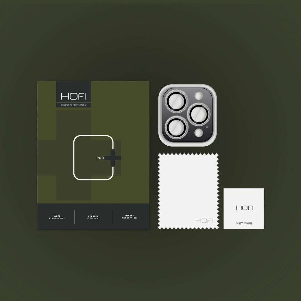 Hofi CAMRING PRO+ Camera Tempered Glass για Apple iPhone 16 Pro / 16 Pro Max (Clear)
