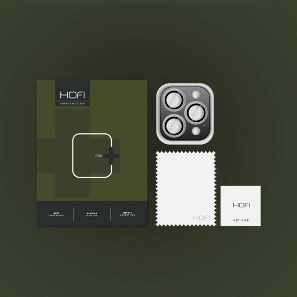 Hofi CAMRING PRO+ Camera Tempered Glass για Apple iPhone 16 Pro / 16 Pro Max / 17 Pro / Max (Clear)