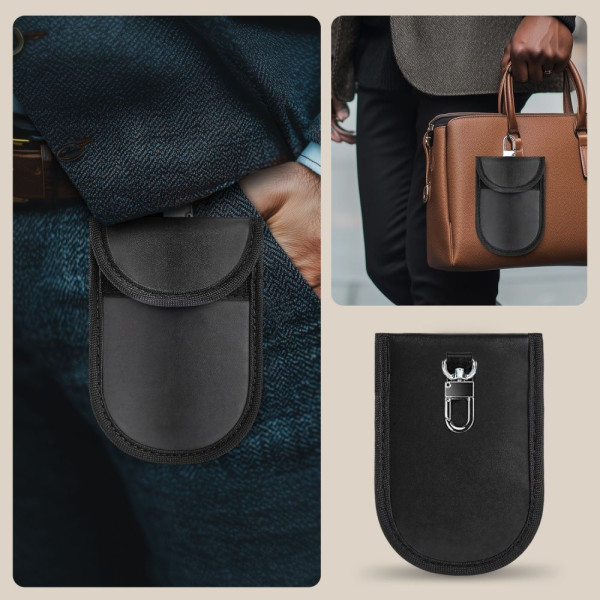 Tech-Protect KLR100 Θήκη Προστασίας Καρτών και Κλειδιών Keyless RFID Signal Blocker Case (Μαύρο)