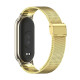 Tech-Protect MILANESEBAND λουράκι για Xiaomi Mi Smart Band 8 / 9 / NFC (GOLD)