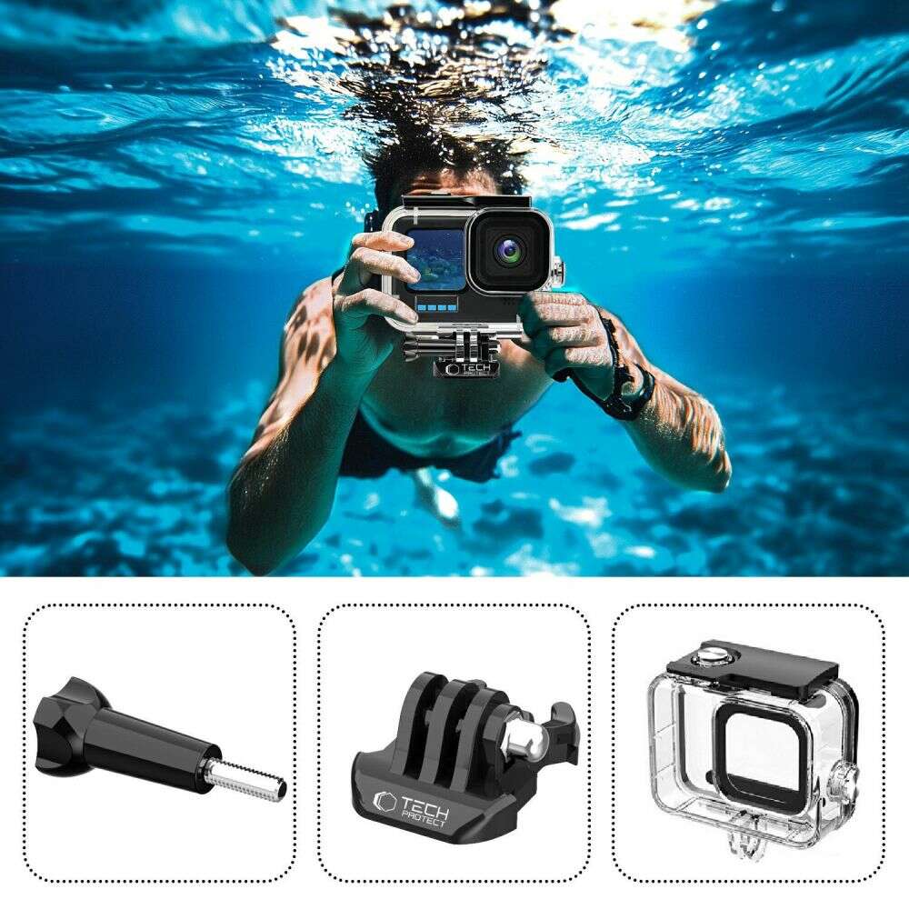 Tech-Protect GA200 Αδιάβροχη θήκη για GoPro Hero 9 / 10 / 11 / 12 / 13