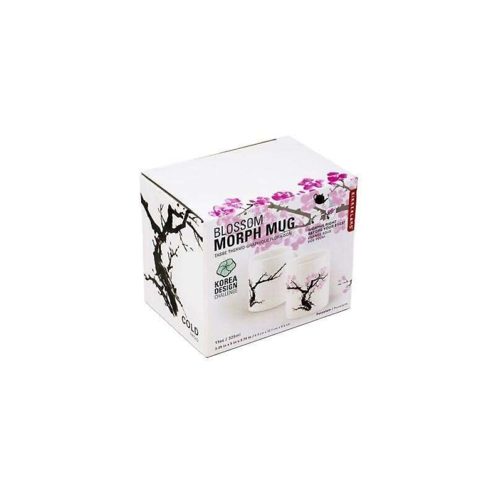 Kikkerland κεραμική κούπα "Blossom Morph" (355ml)
