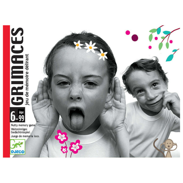 Djeco Επιτραπέζιο με Κάρτες Γκριμάτσες