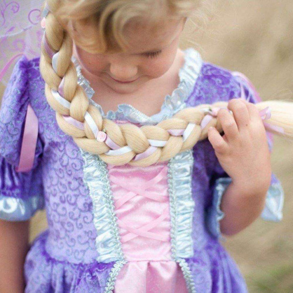 Great Pretenders Καπέλο Ραπουνζέλ με Πλεξούδα Μωβ