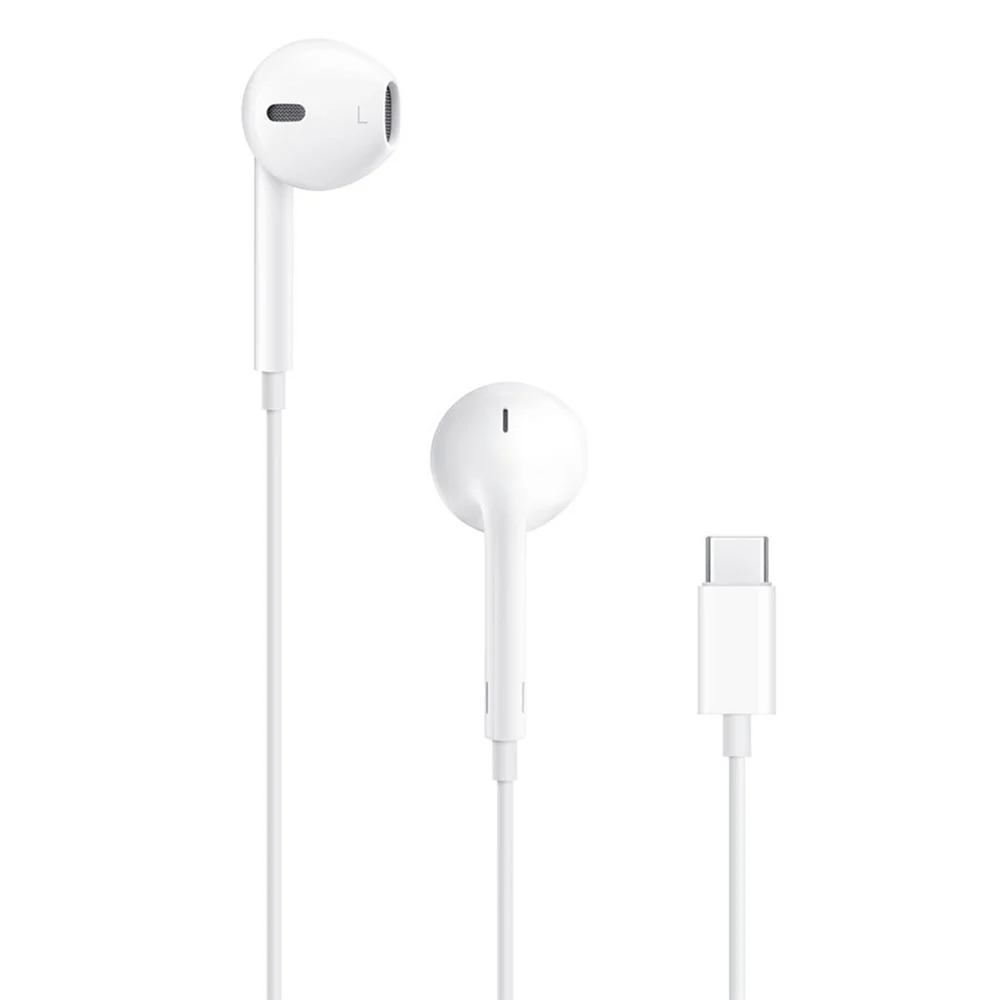 Apple Earpods Handsfree Ακουστικά με Βύσμα USB-C MYQY3ZM/A (Λευκό)