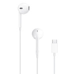 Apple Earpods Handsfree Ακουστικά με Βύσμα USB-C MYQY3ZM/A (Λευκό)