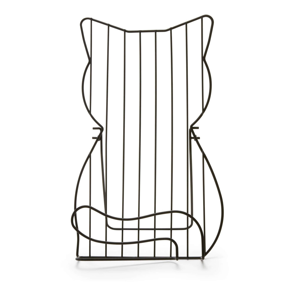Kikkerland Cat Book Stand (Μαύρο)