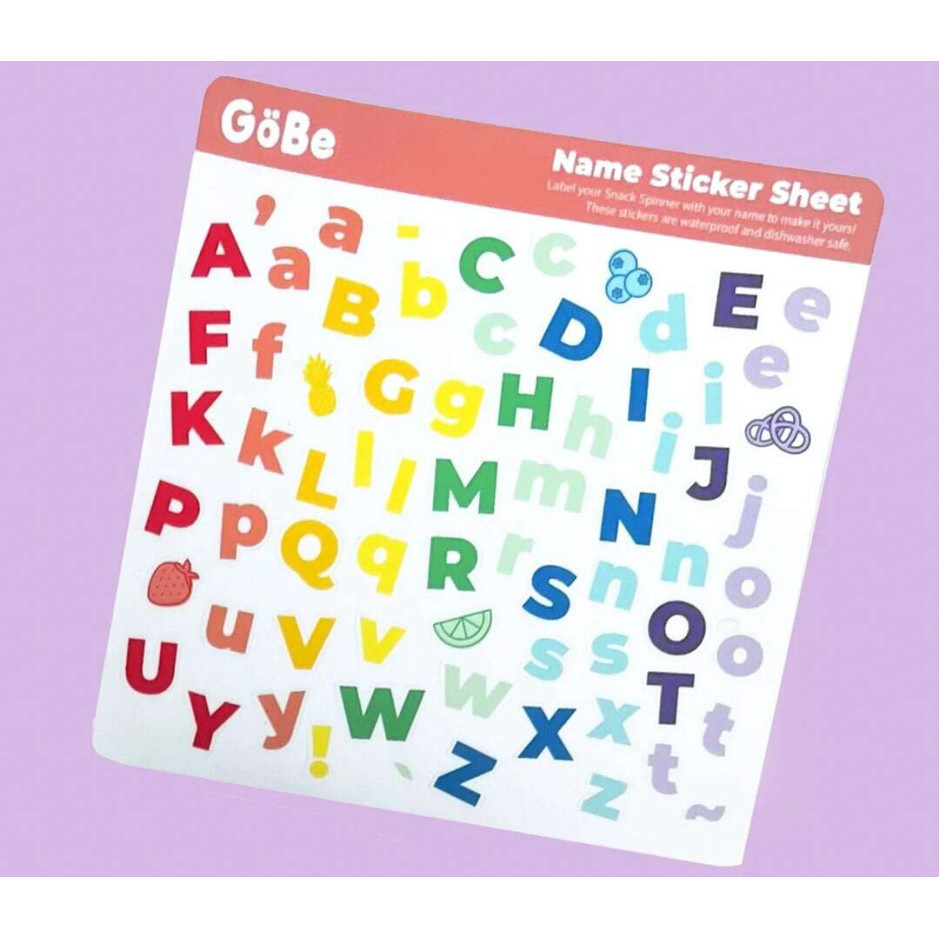 Gobe Snack Spinner Large Sticker Edition (Purple)