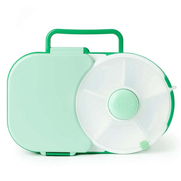 Gobe 2σε1 Φαγητοδοχείο και Snack Spinner (Sage Green)