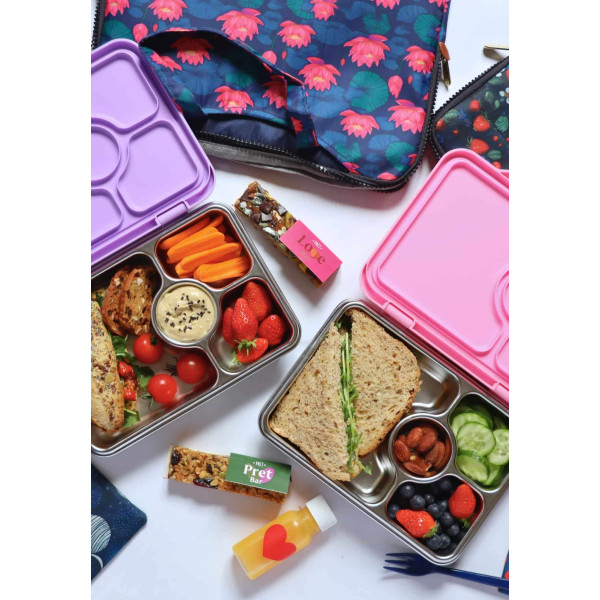 Yumbox Prêt Ανοξείδωτο Φαγητοδοχείο με 4 χωρίσματα (Lavande Purple)