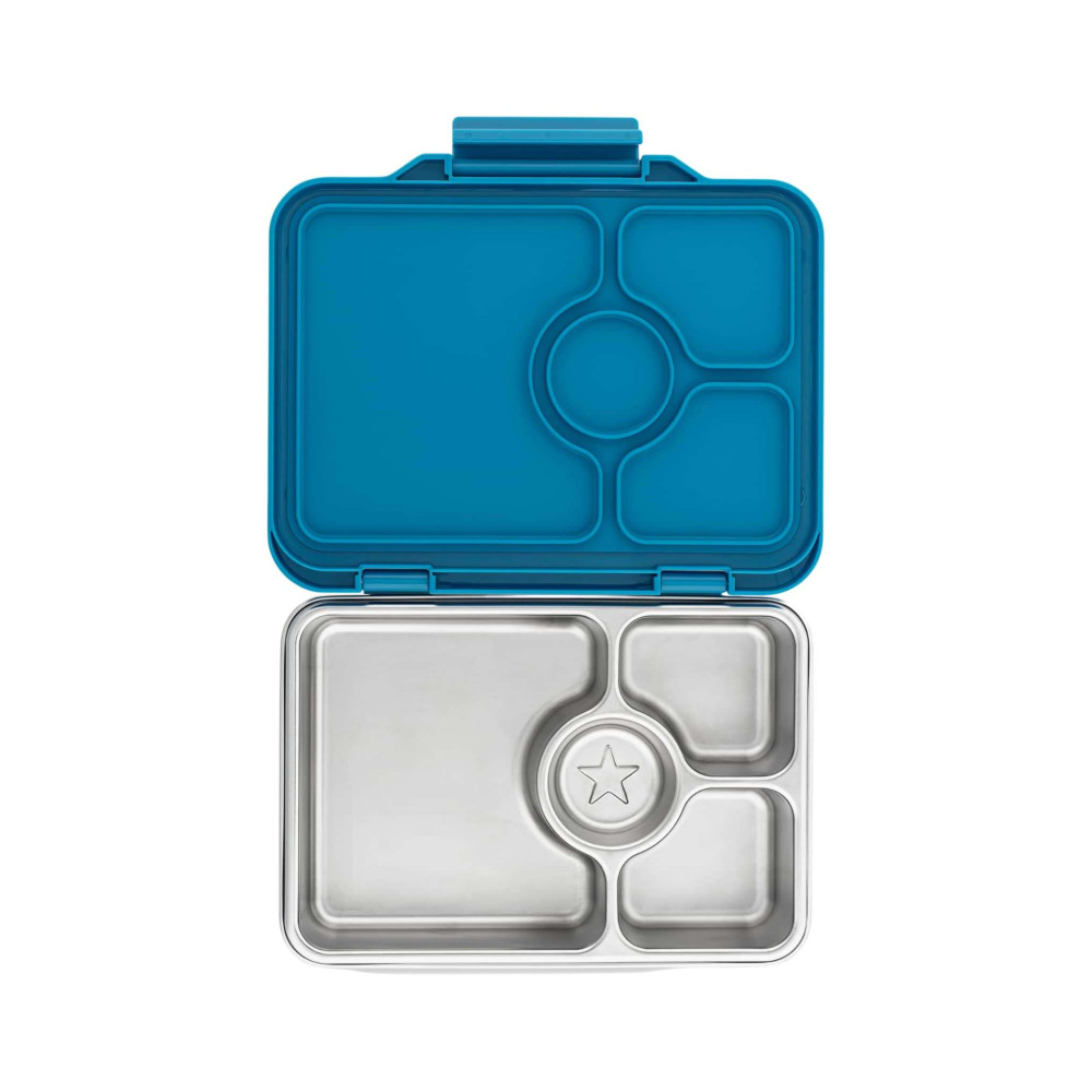 Yumbox Prêt Ανοξείδωτο Φαγητοδοχείο με 4 χωρίσματα (Normandy Blue)