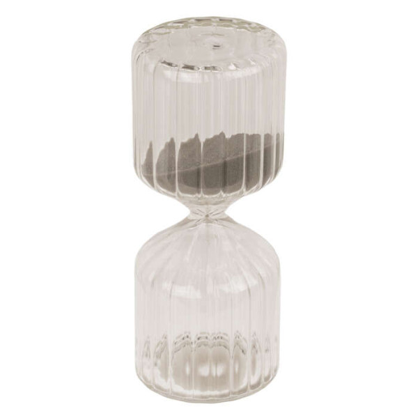 Κλεψύδρα με Άμμο 10 Λεπτών (Γκρι)