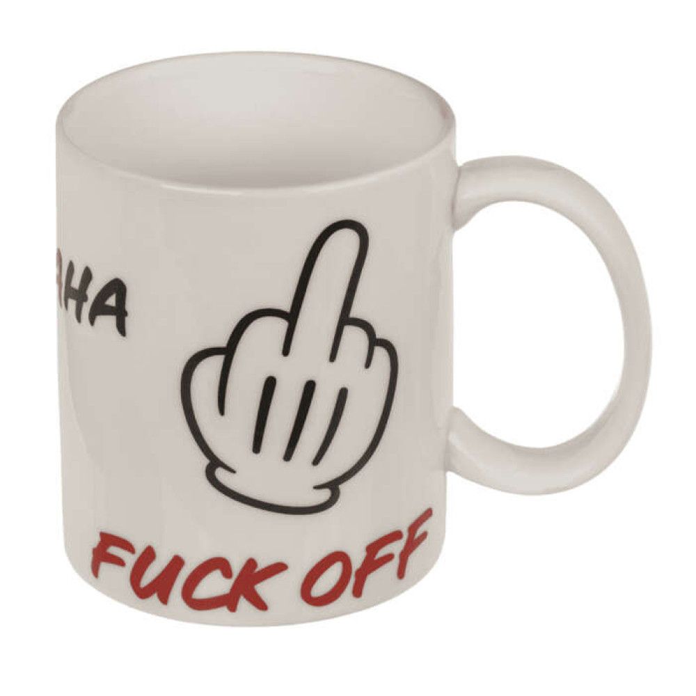 Κεραμική κούπα "Fuck Off"  (8 x10 cm)