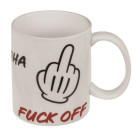 Κεραμική κούπα "Fuck Off"  (8 x10 cm)
