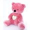 Βελούδινος Αρκούδος Beary "I love you Beary Much" 40cm - Ροζ