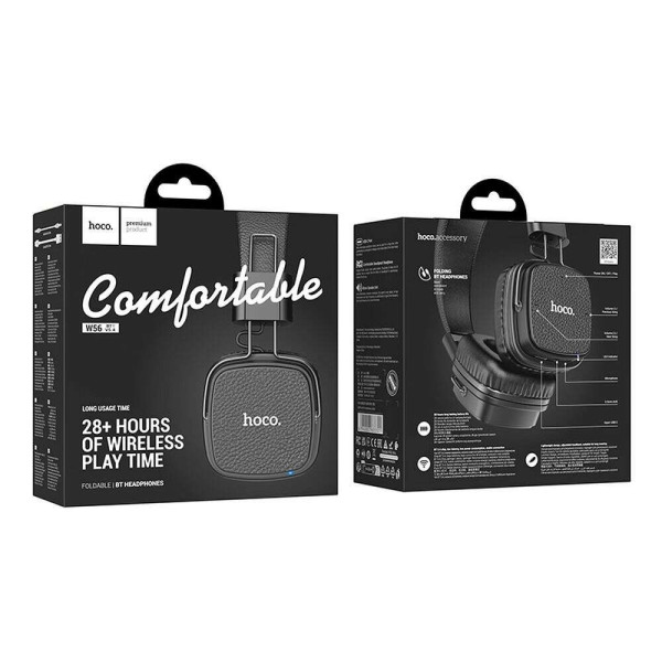 Hoco W56 Ασύρματα Ακουστικά (Μαύρο)