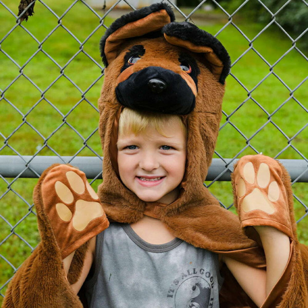 Great Pretenders Κάπα με Γάντια Σκύλος 3-6 Ετών