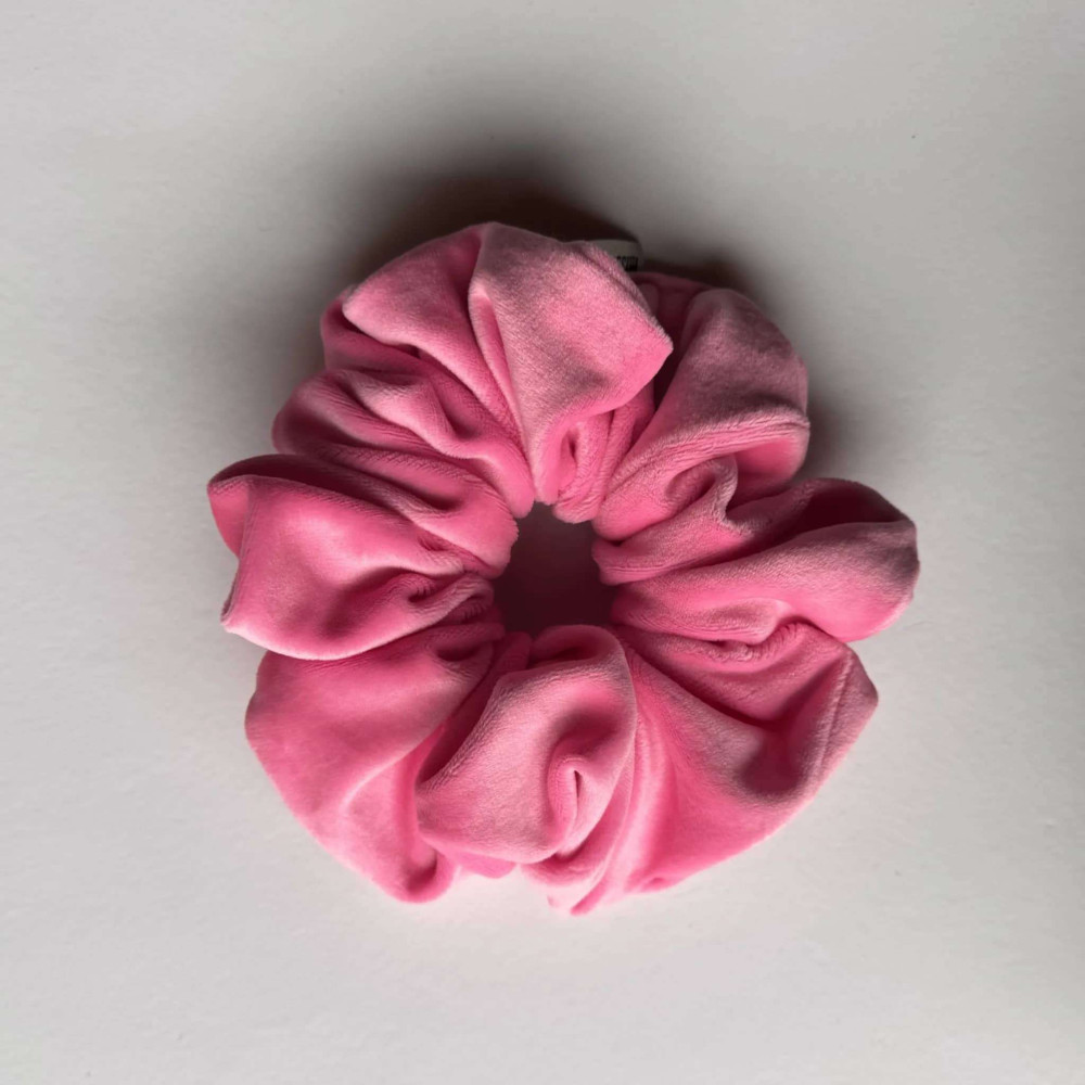 Miss Minimal Βελούδινο Schrunchie Barbie