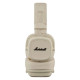 Marshall Major V Wireless on-ear headphones με 100+ ώρες playtime (Cream)