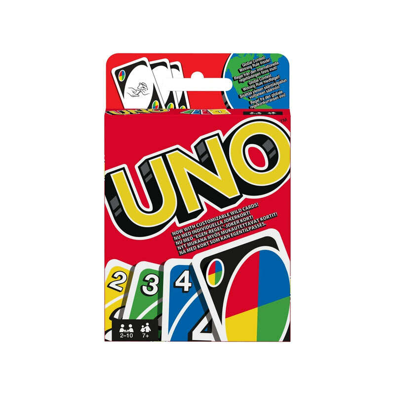Mattel UNO Επιτραπέζιο Παιχνίδι με Κάρτες (W2087)