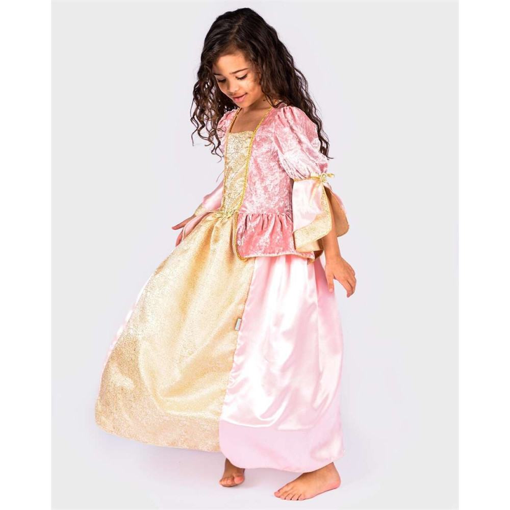 Den Goda Fen Στολή Πριγκίπισσας Royal Pink 4-6 Ετών
