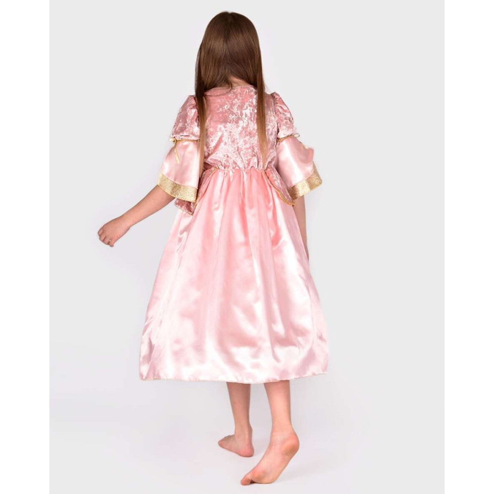 Den Goda Fen Στολή Πριγκίπισσας Royal Pink 4-6 Ετών