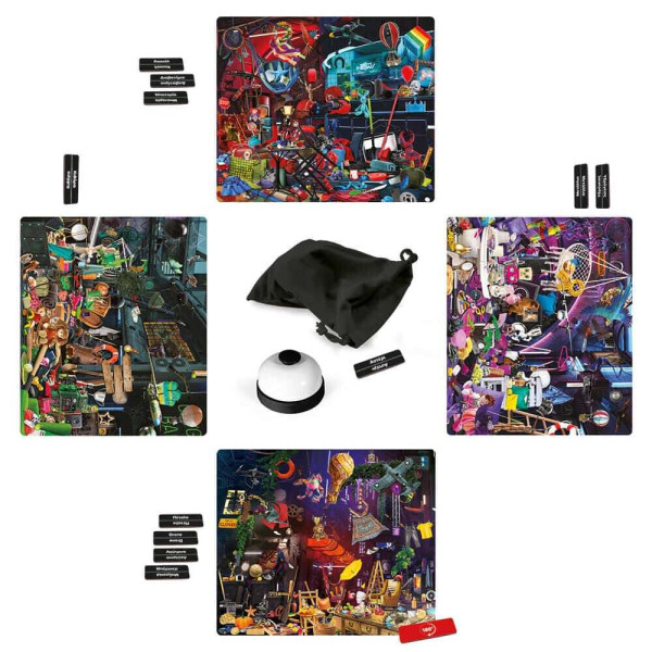 AS Games Επιτραπέζιο Παιχνίδι Κρυμμένα Αντικείμενα Underground